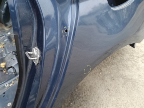 Quarter wing rear left Ford Fusion mk5 13-20 on the body, blue, non-factory hole, pokes