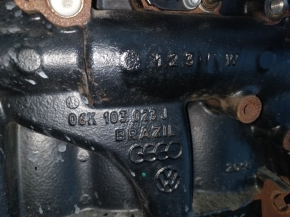 Engine Audi A4 B9 17-20 2.0T CYMC 106k, driftwood, emulsion, wedge, for parts