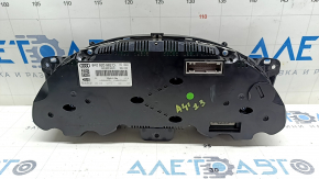 Instrument cluster Audi A4 B8 13-14 without cruise, 120k, scratches