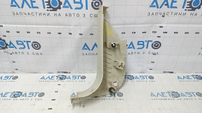 Front pillar trim lower right Lincoln MKC 15 - beige, scratches, plastic turned white