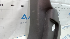 Front pillar trim lower left Lincoln MKX 16- dark gray, scratches