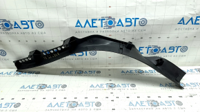 Door sill trim inner rear left Audi A4 B8 08-16 sedan, black, scratches, broken mount