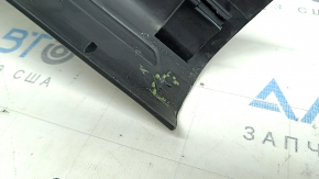 Door sill trim inner rear left Audi A4 B8 08-16 sedan, black, scratches, broken mount