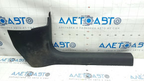Door sill trim, inner, front, right, Audi A4 B8 08-16 sedan, black, scratches, needs cleaning