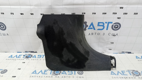 Front pillar trim lower right Kia Optima 16 - black, scratches, needs cleaning