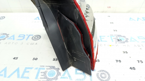 External right wing light Audi A4 B8 13-16 rest sedan LED, with overlay, broken glass, broken overlay