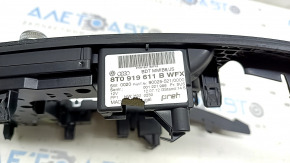 Shifter cover Audi A4 B8 13-16 rest, without start/stop button, with media control, manual transmission,