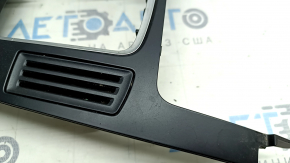 Shifter cover Audi A4 B8 13-16 rest, without start/stop button, with media control, manual transmission,