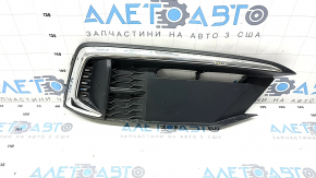 Bumper grille right Honda Civic X FC 19-21 without fog lights, scratches