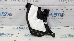 Front pillar trim lower left Kia Optima 11-15 black, scratches, worn
