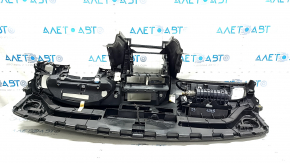 Torpedo front panel with AIRBAG Audi A4 B8 13-16 rest, black