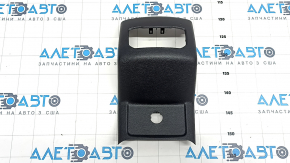Rear center console trim Ford Fusion mk5 17-20 black, under air ducts, scratches, broken fasteners