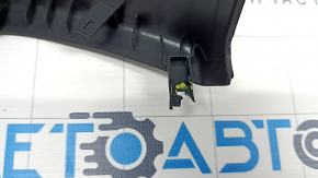 Rear center console trim Ford Fusion mk5 17-20 black, under air ducts, scratches, broken fasteners