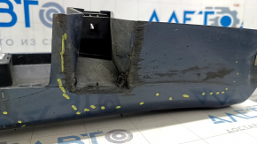 Left threshold Ford Fusion mk5 13-20 blue, with seals, broken fastening, worn, scratches