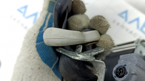 Driver's seat belt Ford Fusion mk5 17-20 black with tensioner, driftwood, for dry cleaning, cracked plastic on the mount