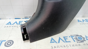 Front pillar trim lower left Kia Forte 4d 14-16 prerest, black, scratches
