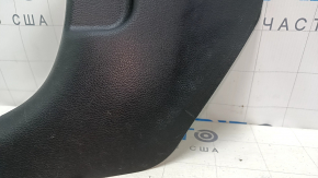 Front pillar trim lower left Kia Forte 4d 14-16 prerest, black, scratches