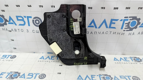 Front pillar trim lower left Kia Forte 4d 14-16 prerest, black, scratches