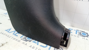 Front pillar trim lower right Kia Forte 4d 14-16 prerest, black, scratches
