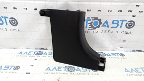 Front pillar trim right lower Kia Soul 14-19 black, scuffed