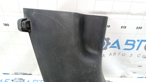 Front pillar trim lower right Hyundai Santa FE Sport 13-18 black, scratches, worn