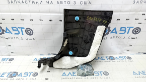 Front pillar trim lower right Hyundai Santa FE Sport 13-18 black, scratches, worn