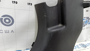 Front pillar trim lower left Hyundai Azera 12-17 black, scratches, worn