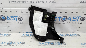 Front pillar trim lower left Hyundai Azera 12-17 black, scratches, worn