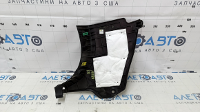 Front pillar trim lower right Hyundai Azera 12-17 black, scratches, worn