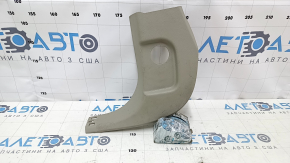 Front pillar trim lower left Ford Focus mk3 11-18 gray, scratches, plastic turned white