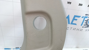 Front pillar trim lower left Ford Focus mk3 11-18 gray, scratches, plastic turned white