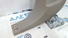 Front pillar trim lower left Ford Focus mk3 11-18 gray, scratches, plastic turned white