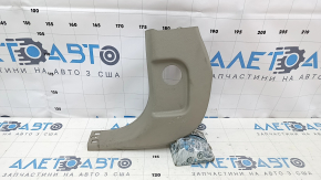 Front pillar trim lower left Ford Focus mk3 11-18 gray, scratches, plastic turned white