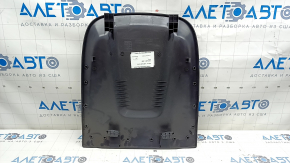 Rear passenger seat trim Audi A4 B8 13-16 rest, black, with mesh, scratch