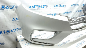 Front bumper bare Honda Insight 19-22 white, scratches