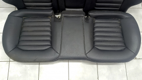 Rear row of seats 2 row Ford Fusion mk5 17-20 leather black, dry cleanable, dent