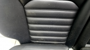 Rear row of seats 2 row Ford Fusion mk5 17-20 leather black, dry cleanable, dent