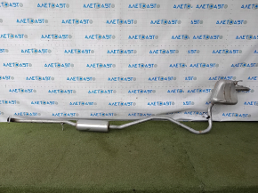 Muffler rear part with barrel Honda Civic X FC 18-21 2.0