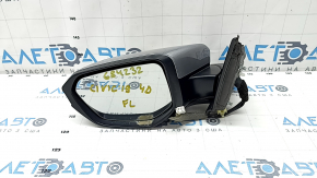 Side mirror left Honda Civic X FC 17-21 3 pins, silver