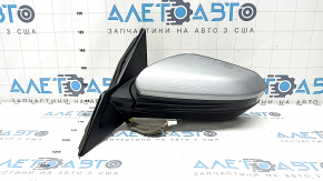 Side mirror left Honda Civic X FC 17-21 3 pins, silver