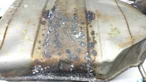 Muffler rear part resonator with barrel Audi A4 B8 13-16 rest 2.0T dented, corrosion