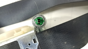 Driver's seat belt Honda Civic X FC 16-21 black, dry cleanable
