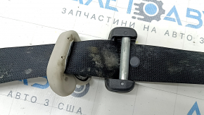 Driver's seat belt Honda Civic X FC 16-21 black, dry cleanable