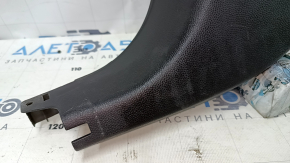 Front pillar trim lower left Ford Fiesta 11-19 black, scratches