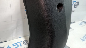 Front pillar trim lower left Ford Fiesta 11-19 black, scratches