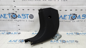 Front pillar trim lower left Ford Fiesta 11-19 black, scratches