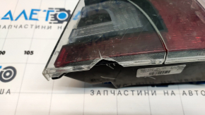 Light outer wing right Tesla Model S 12-20 scratches, broken glass, broken crepe, chip