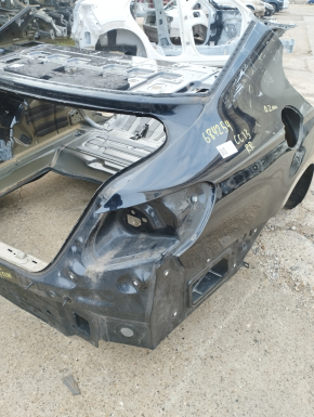 Quarter wing rear right VW CC 08-17 on the body, black, painted 0.2mm, pokes