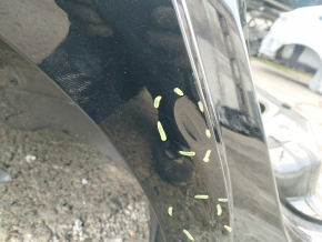 Quarter wing rear right VW CC 08-17 on the body, black, painted 0.2mm, pokes