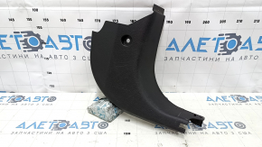 Front pillar trim lower right Ford Fiesta 11-19 black, scratches